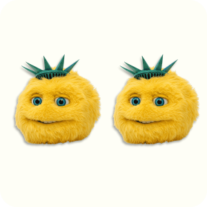 Biberty Liberty Plush 2PCS